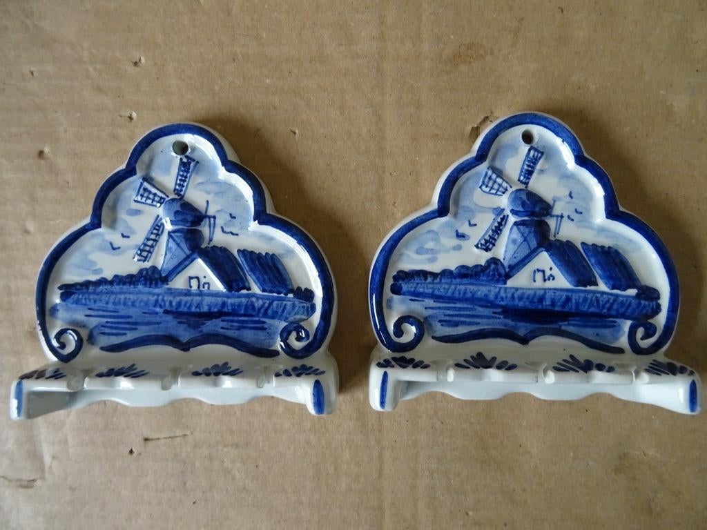 Porte-cuillères bleu de Delft Delfts Holland 19euros chacun, Enlèvement ou Envoi