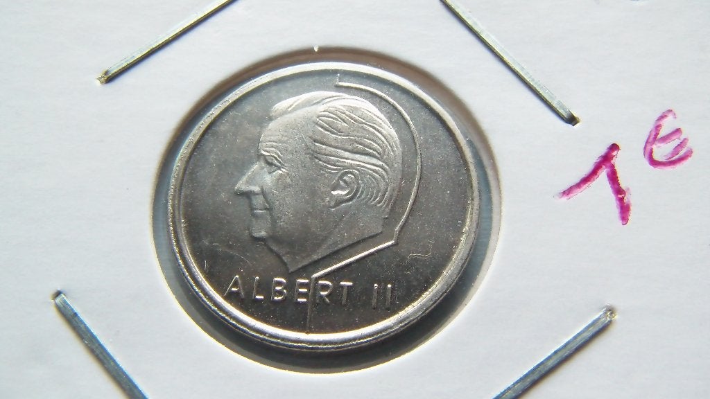 RESERVE ESTC belgique 1 franc 2001 FR (60.000ex), Timbres & Monnaies, Enlèvement