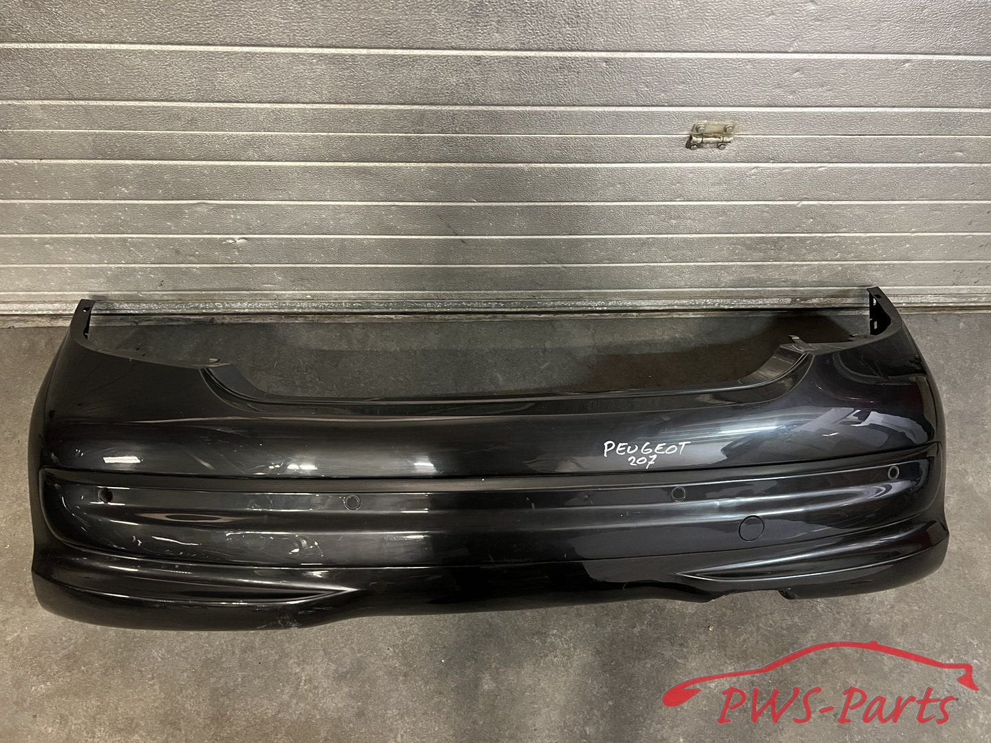 PEUGEOT 207 4XPDC ACHTERBUMPER VANAF 2006 ORIGINEEL, Arrière, -, Utilisé, -