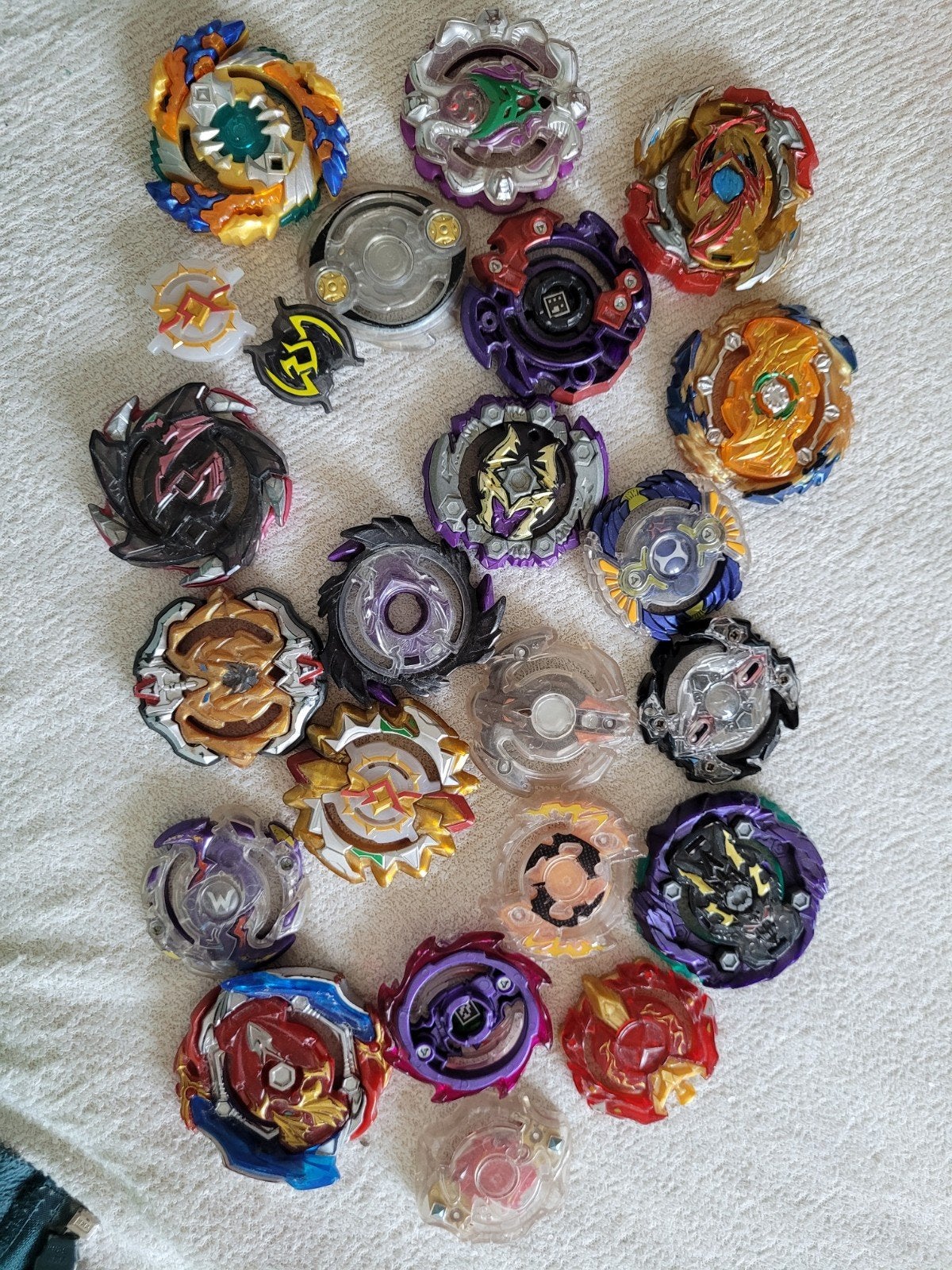 Lot de toupies Beyblade et arène, Enlèvement, Utilisé, Garçon ou Fille