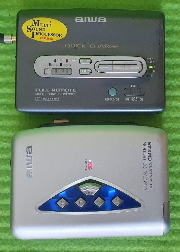 Walkman AIWA PX547/GMX45, Ophalen, Walkman