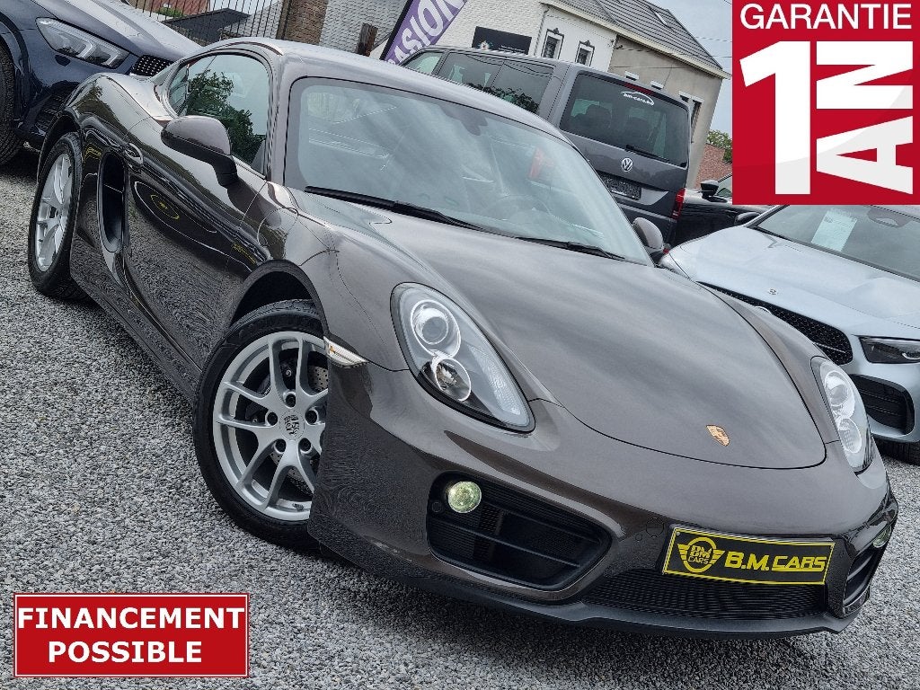 Porsche Cayman 2.7i TYPE 981BELGISCHE AUTO-EERSTE EIGENAAR, Auto's, Dealer onderhouden, Achterwielaandrijving, Navigatiesysteem