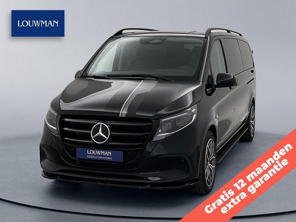 Mercedes-Benz Vito 119 CDI L3 DC *Edition* Gratis 12 Maanden, Auto's, Automaat, Zwart, Mercedes-Benz, Bedrijf