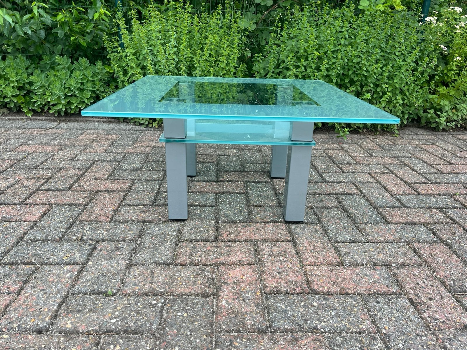 Glazen tafels met verdieping, Ophalen, Zo goed als nieuw