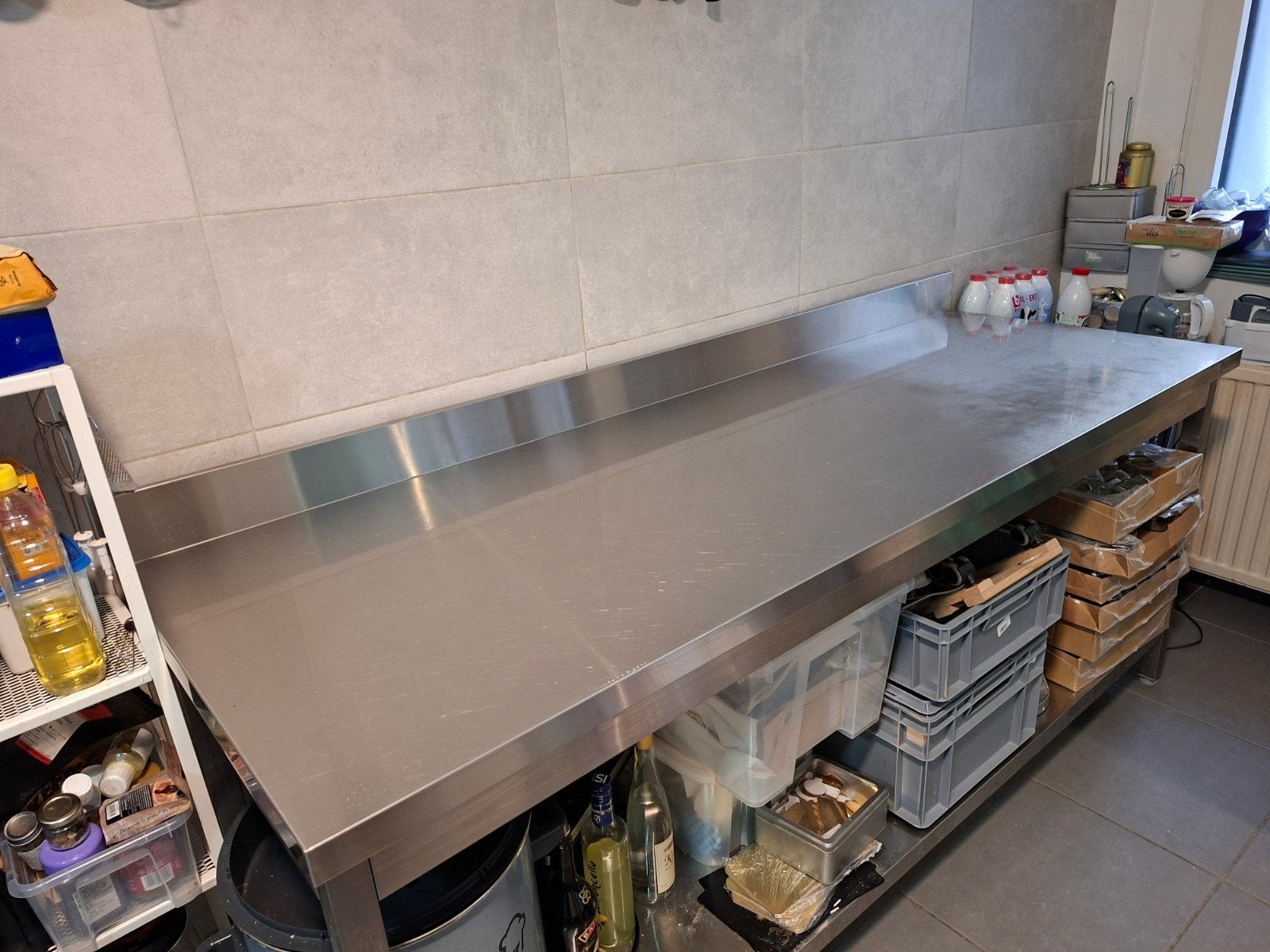 table inox, Enlèvement, Utilisé