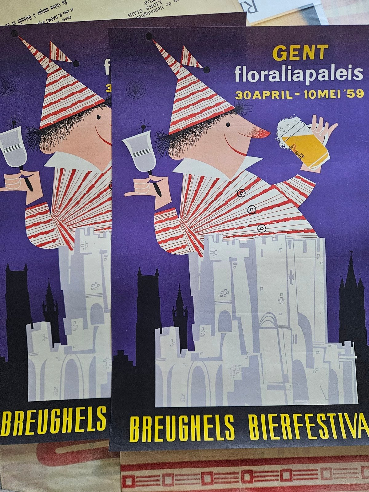 Bierfestival Gent 1959, Verzenden