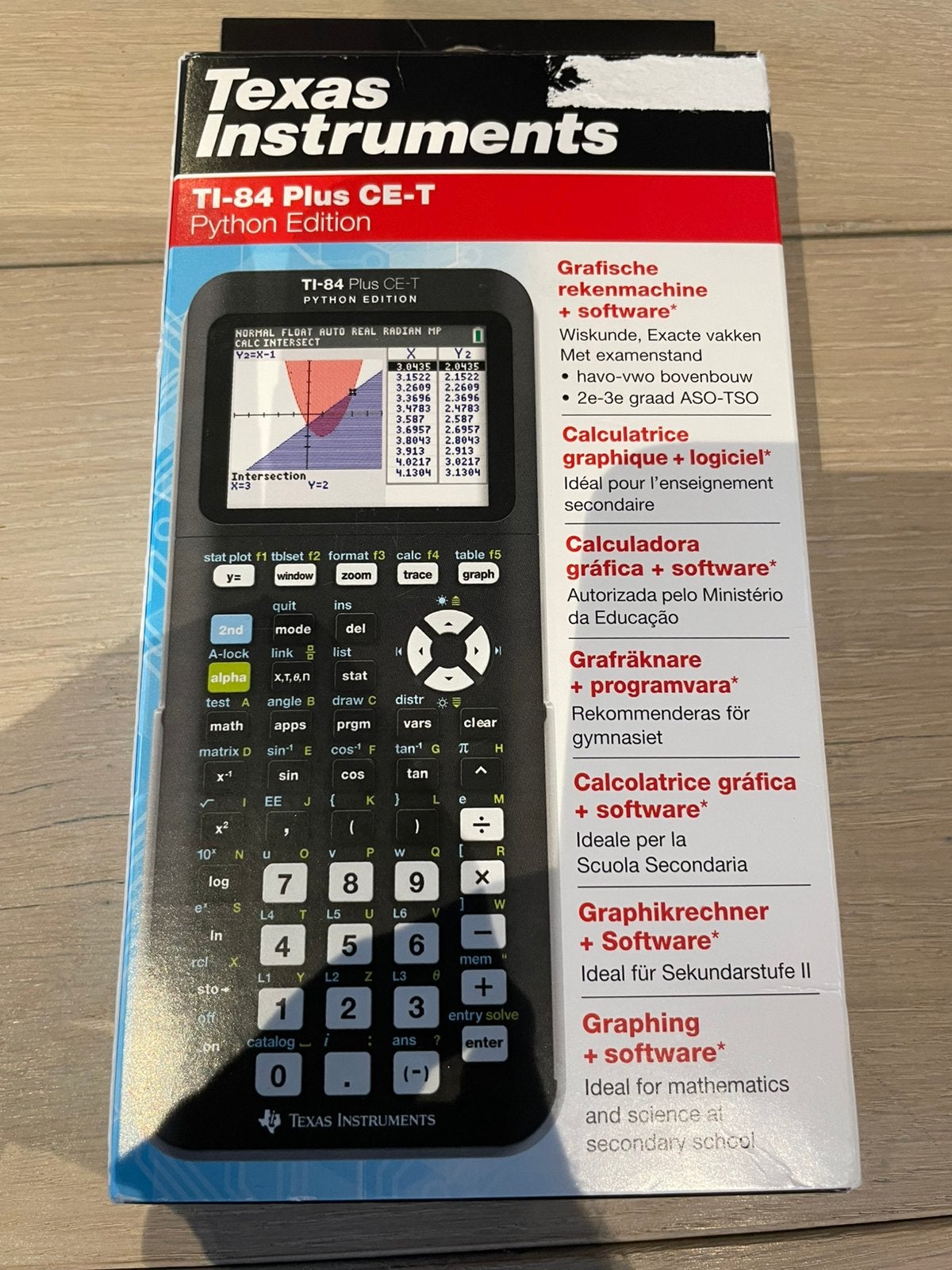 TI-84 Plus CE-T Python Edition, Diversen, Rekenmachines, Ophalen, Nieuw