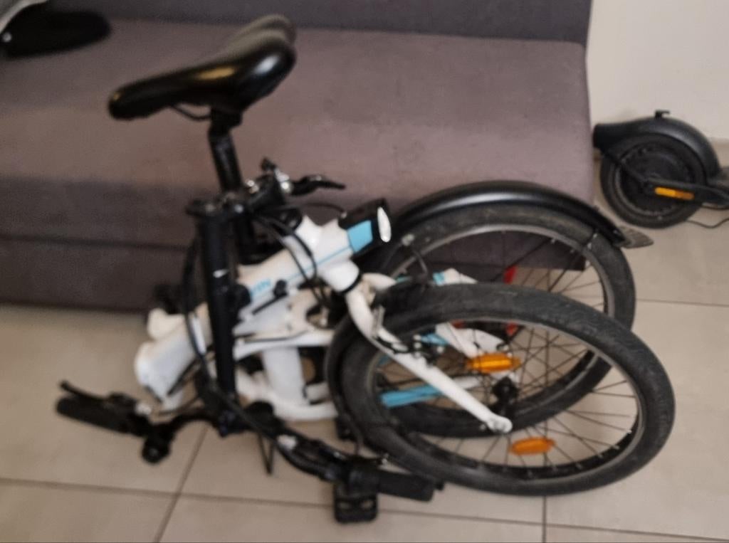 B'Twin Tilt 500E, Fietsen en Brommers, Ophalen, Versnellingen