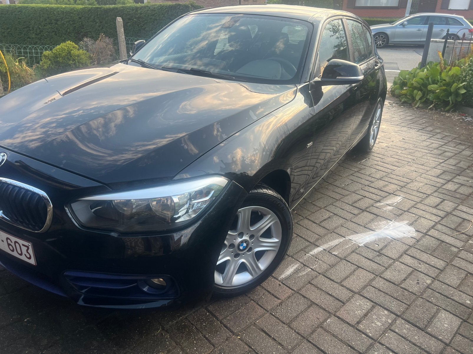 Bmw 116 i sport, Auto's, 1 Reeks, Zwart, Bedrijf, Handgeschakeld