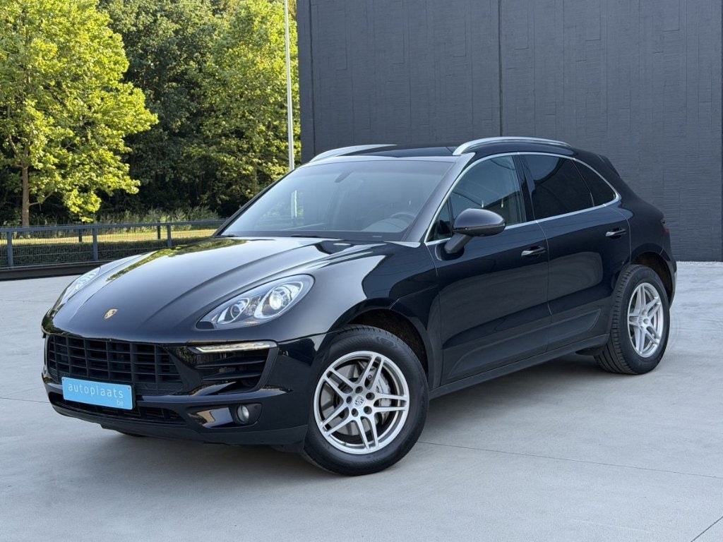 Porsche Macan S sport 3.0 V6 - Eerste eigenaar 21% BTW, Auto's, Porsche, Automaat, Zwart, Leder, Bedrijf