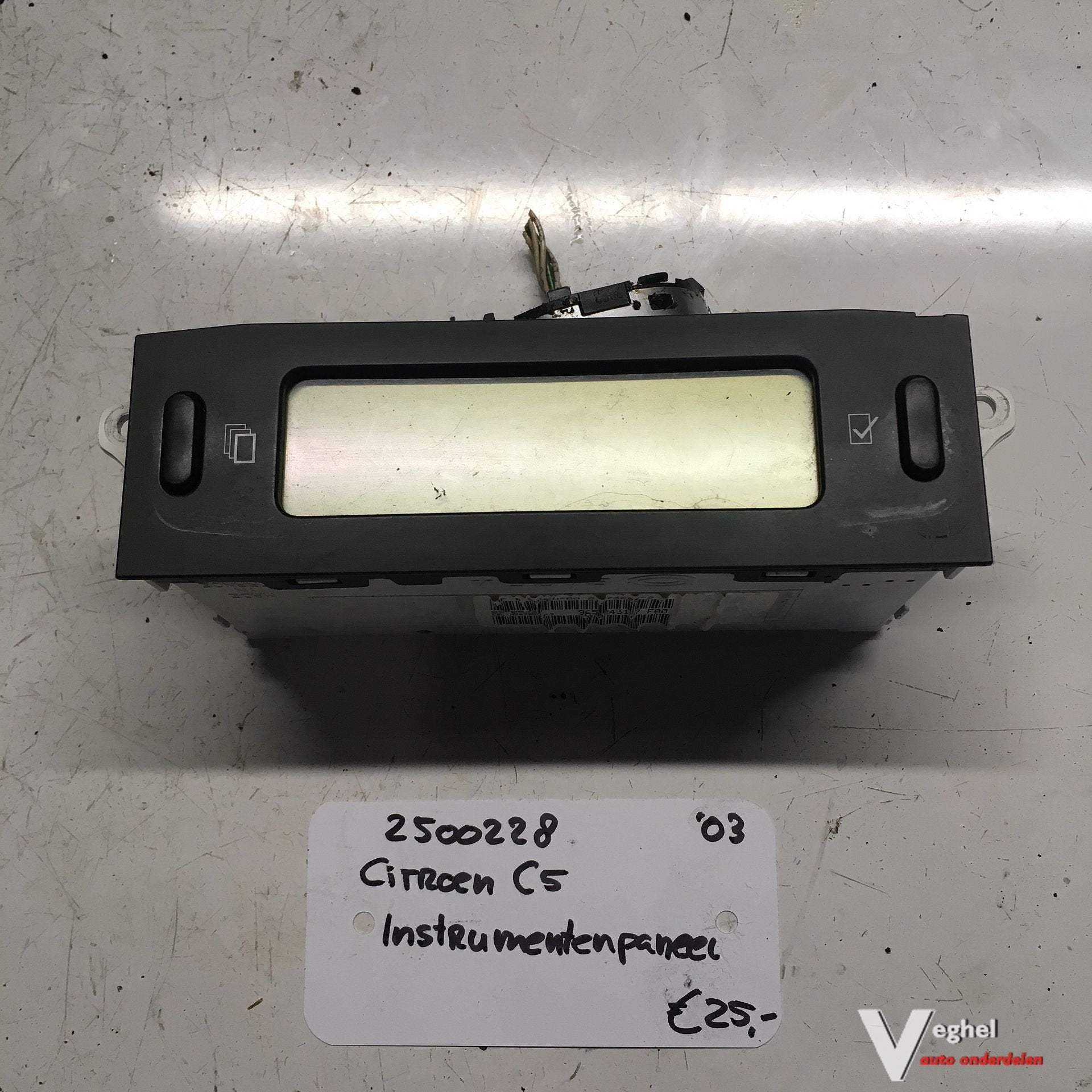 Citroen C5 Hatchback 2.0 16v 2003 2500228  Instrumentenpanee, Gebruikt, -, -, Ophalen of Verzenden