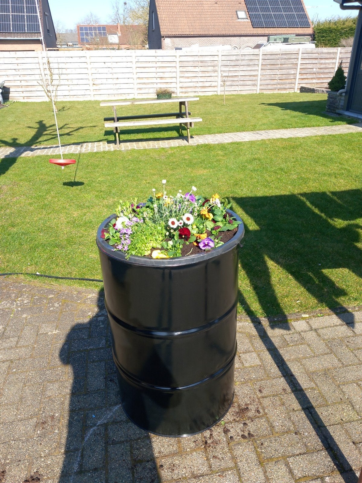 bloementon, Ophalen
