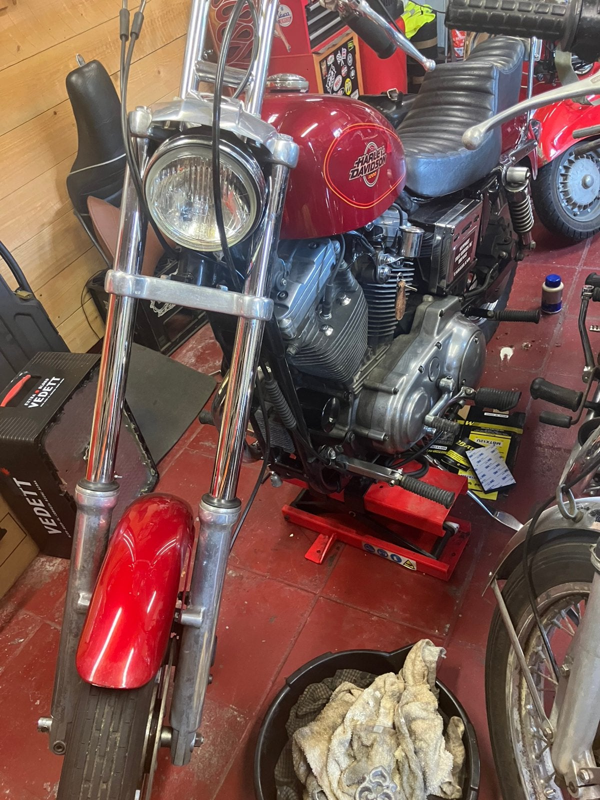 HD Sportser 1200XL 95, Motoren, Ophalen, Gebruikt