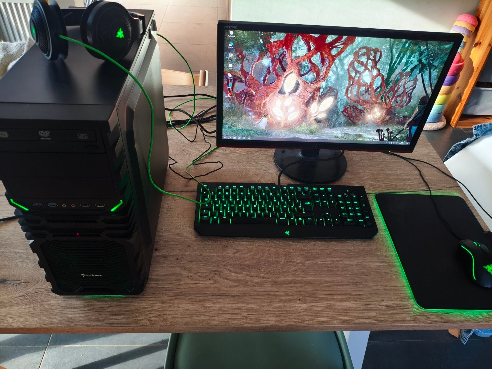 Desktop computer, Ophalen