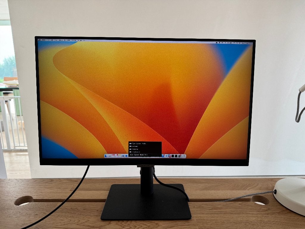 Samsung USB-c monitor (met 65W charging), Ophalen, IPS, In hoogte verstelbaar, Zo goed als nieuw