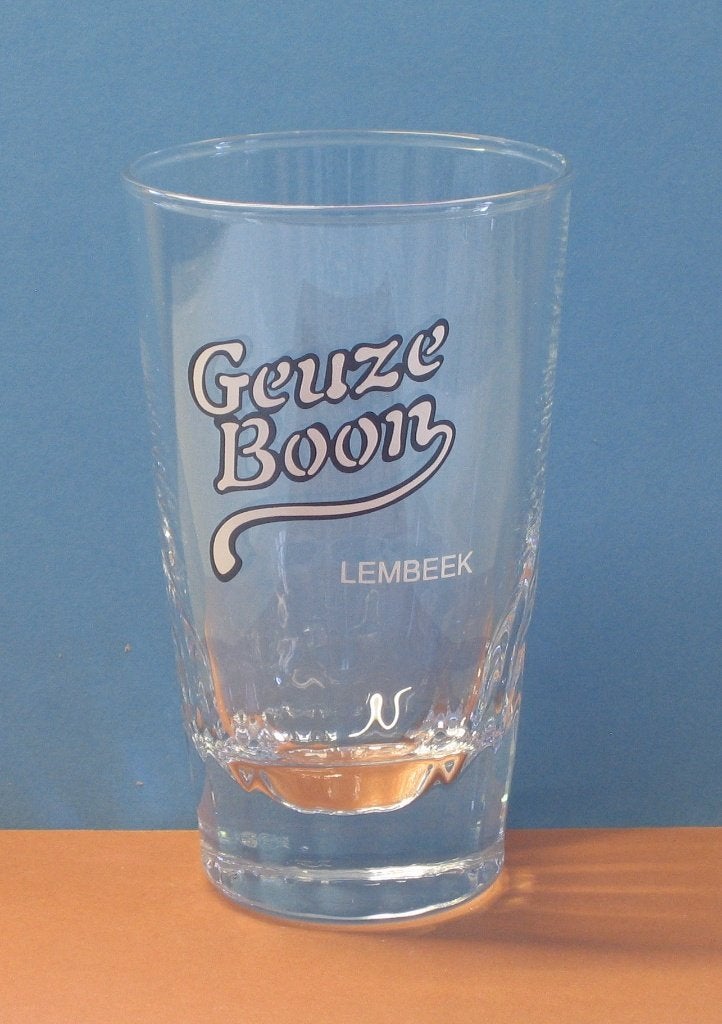 HARICOT EN VERRE À BIÈRE - ÉMAIL 536, Enlèvement, Utilisé, Verre ou Verres, Autres marques