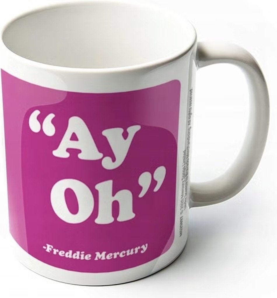Queen - Freddie Mercury - Ay-Oh - Mok officiële merchandise, Ophalen of Verzenden, Nieuw