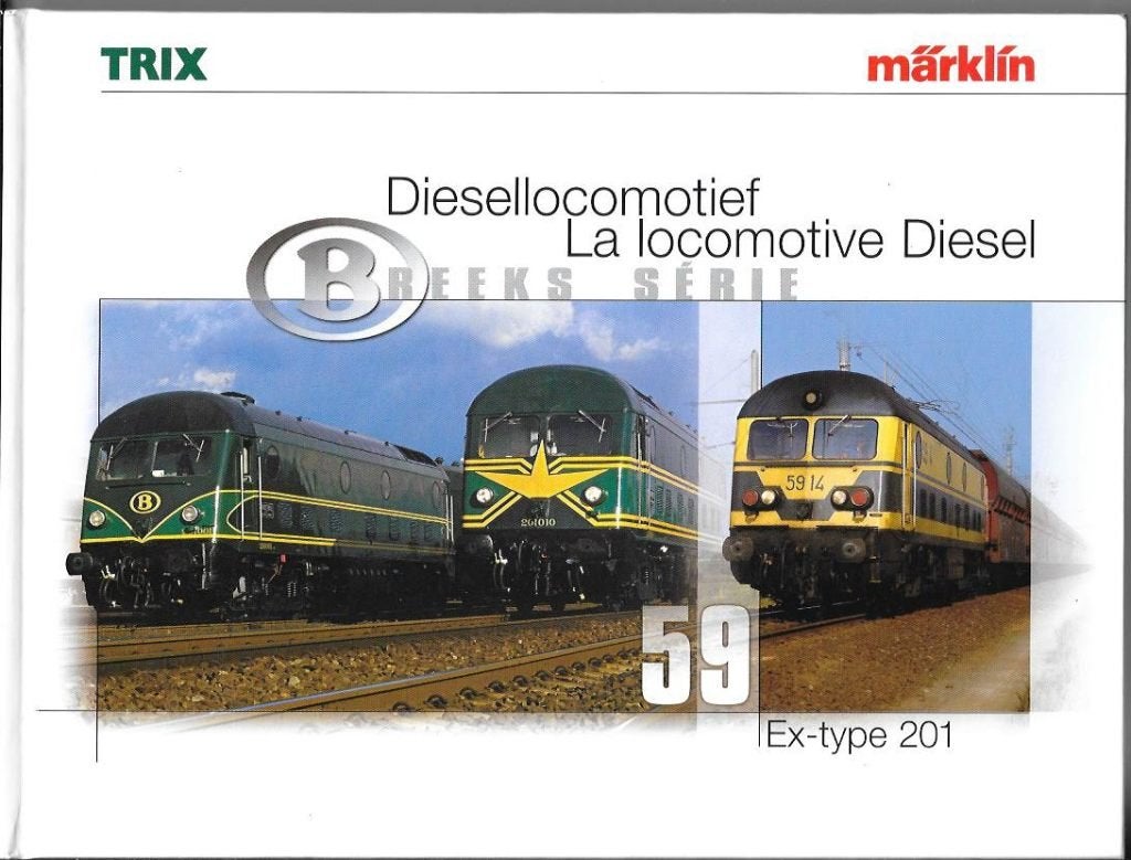 DIESEL Série 59 - SNCB-NMBS, Envoi, Utilisé, Train, Livre ou Revue