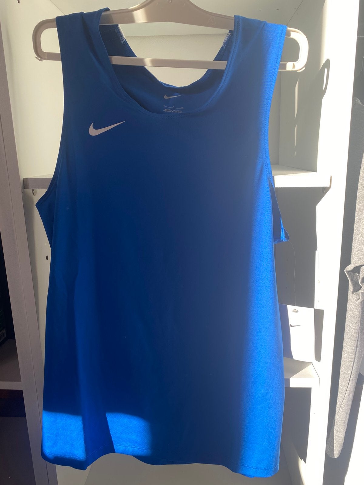 Nike Men’s Stock Muscle Tank / Team Running Singlet, Enlèvement ou Envoi, Taille 36 (S), Comme neuf, Autres types