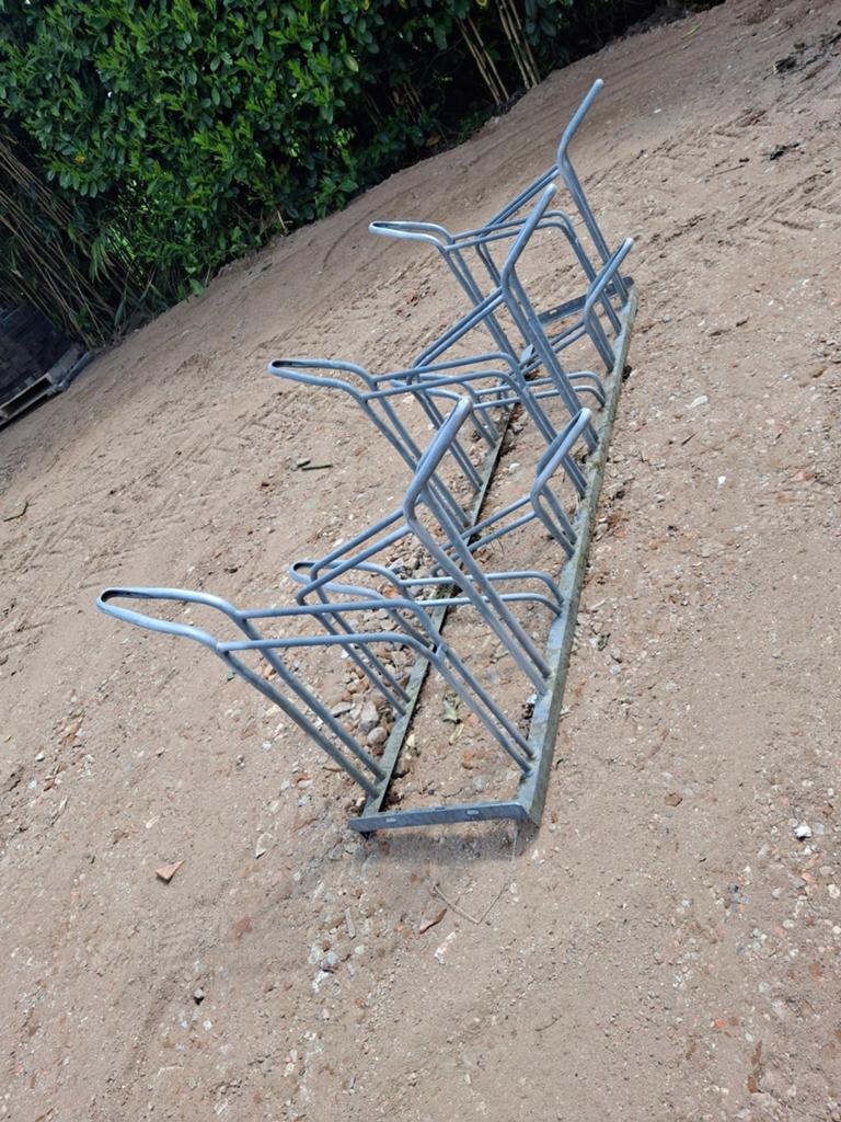 Fietsenrek, Ophalen