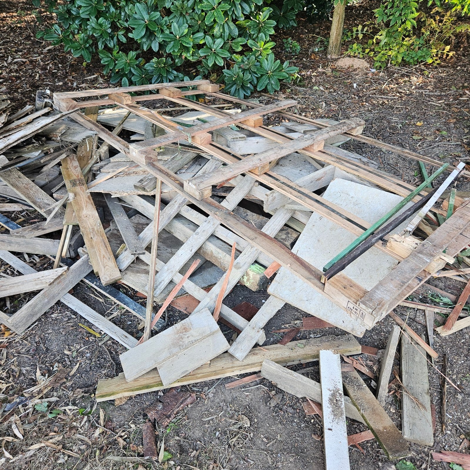 brandhout GRATIS, Ophalen