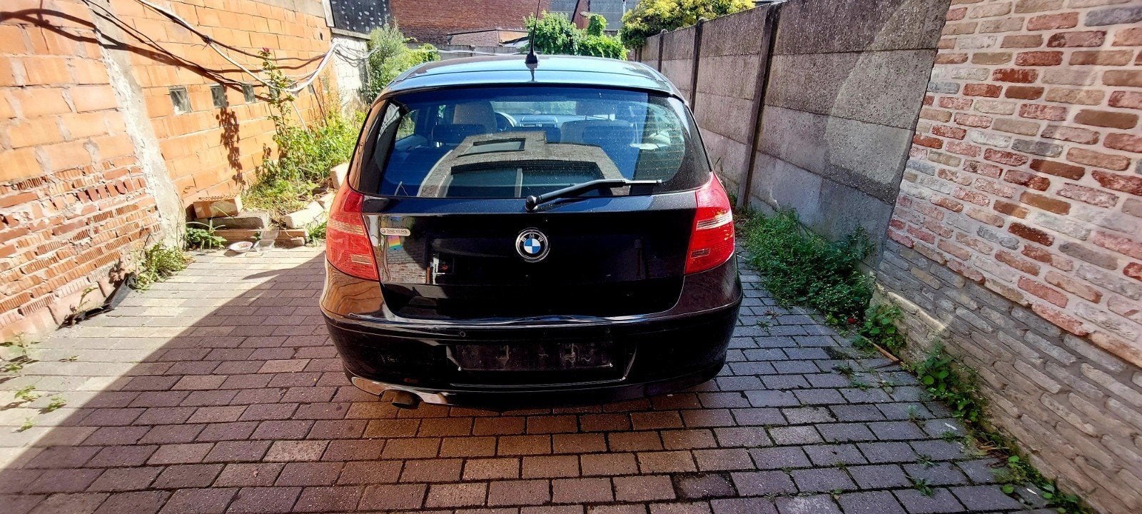BMW 116i, Auto's, BMW, 1 Reeks, Beige, 1600 cc, Zwart