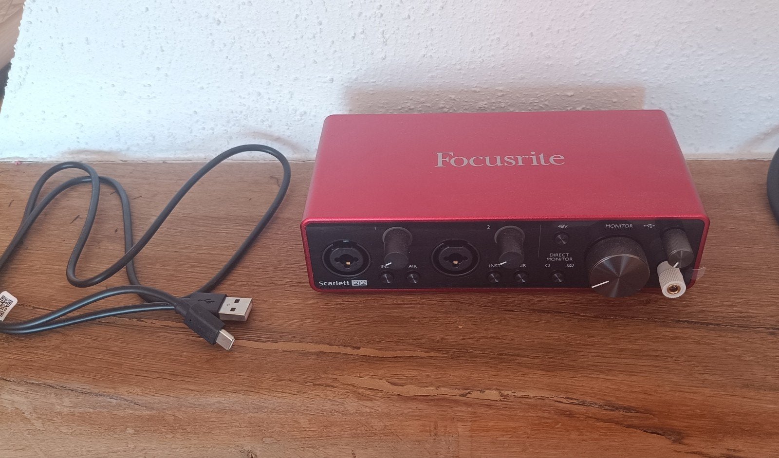 Focusrite Scarlett 2i2 3rd gen – Perfect. Never used., Audio, Tv en Foto, Professionele apparaten, Ophalen, Zo goed als nieuw
