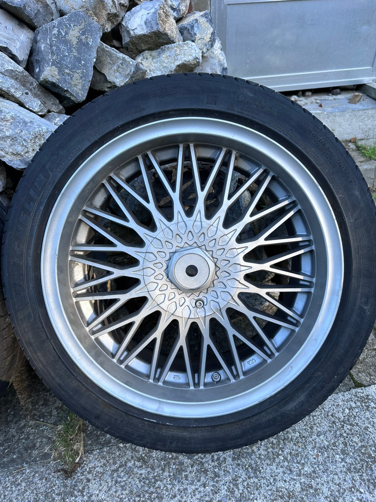JANTES STYLE BBS NIDE D’ABEILLE 17" Z3 E36 E46 5X120, Autos : Pièces & Accessoires, Pneus & Jantes, Enlèvement, 17 pouces, Jante(s)