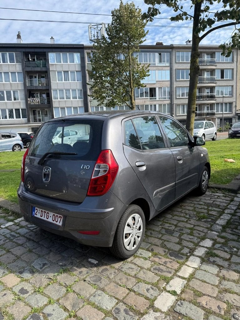 Hyundai i10 1.1 perfecte staat, Autos, Achat, Boîte manuelle, Noir, 5 portes