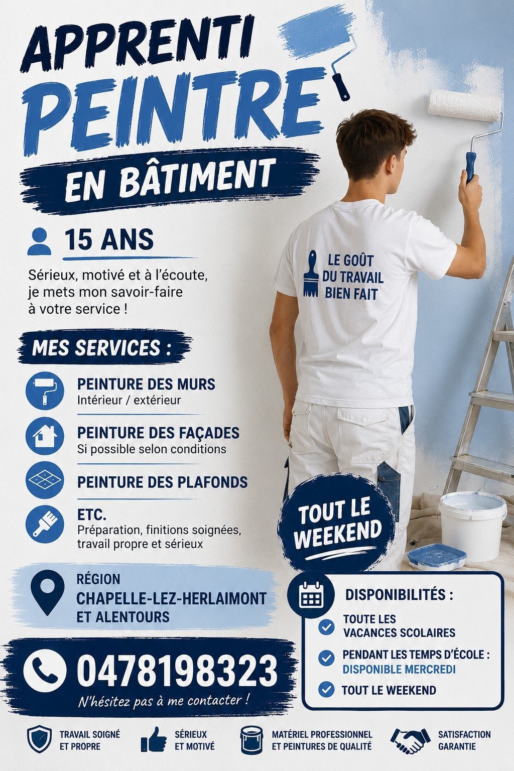 Apprenti peintre !, Enlèvement