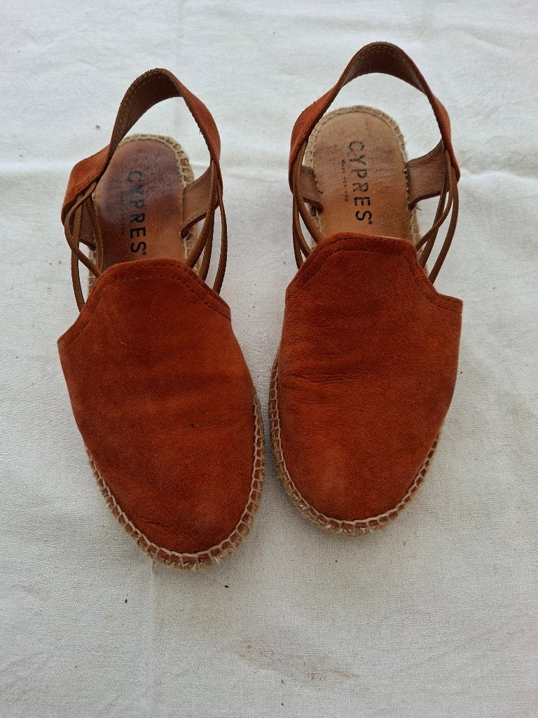 T40 platte espadrilles, Espadrilles, Oranje, Ophalen of Verzenden, Gedragen