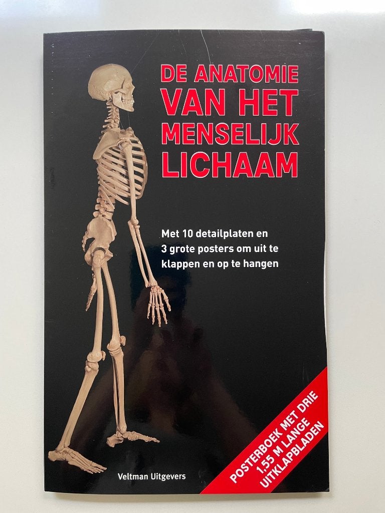 posterboek anatomie, Ophalen, Zo goed als nieuw, Hoger Onderwijs