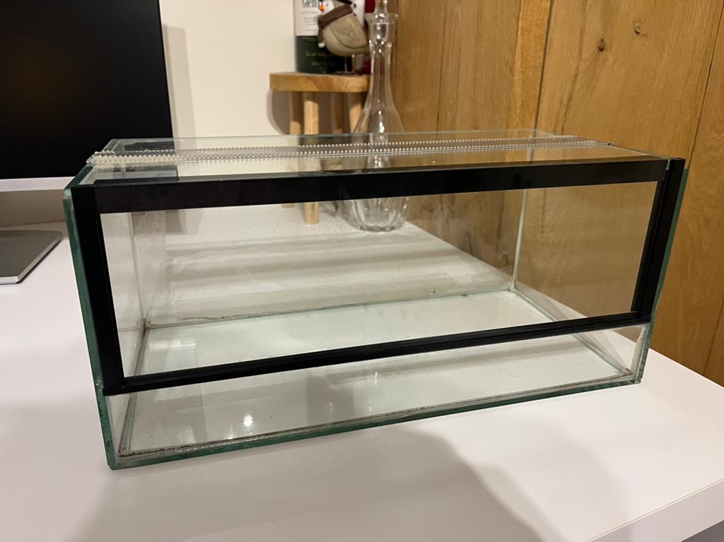 Paludarium / Terrarium 40lengte x 20breedte x18hoogte, Dieren en Toebehoren, Ophalen, Gebruikt, Terrarium of Paludarium