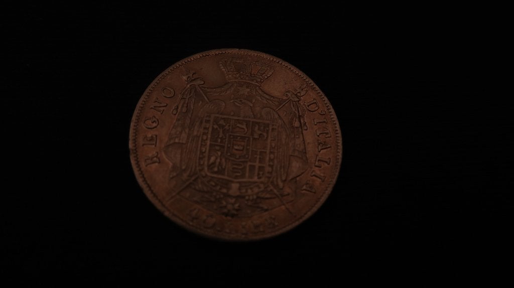 40 lire 1812 Napoleon Milaan, Ophalen of Verzenden, Italië, Losse munt, Goud