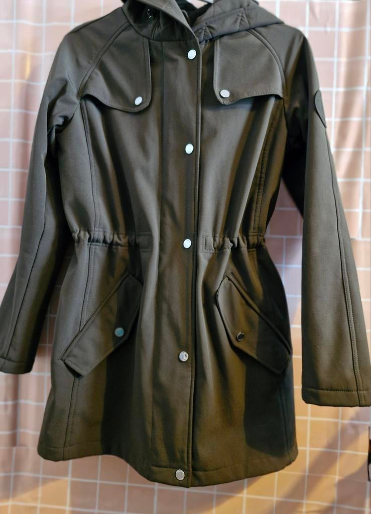 Parka DKNY S/36  comme neuf, Enlèvement ou Envoi, Vert