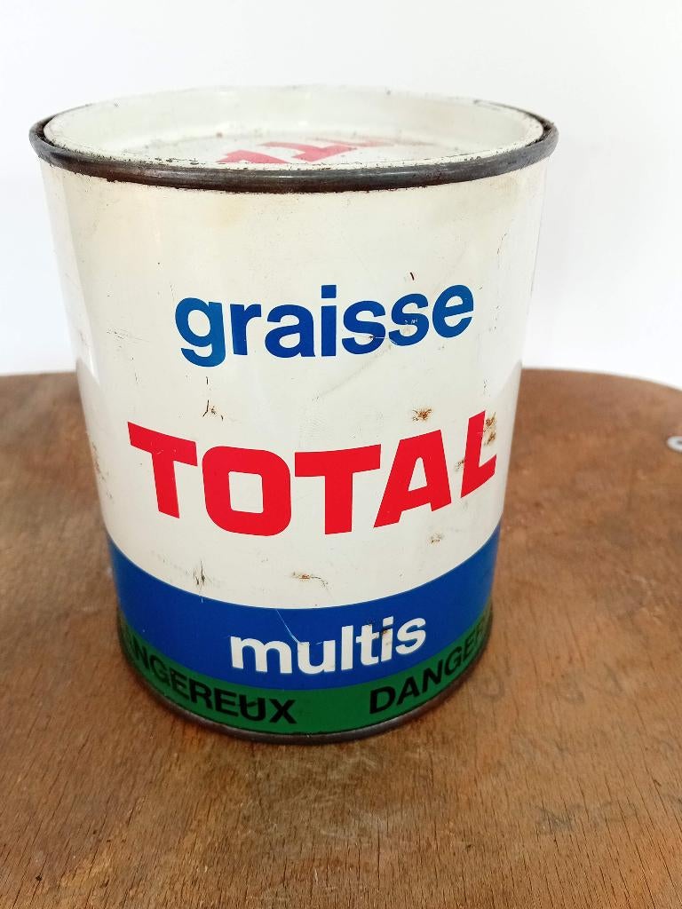 Boîte vintage | Graisse | Total multis, Collections, Enlèvement ou Envoi, Comme neuf