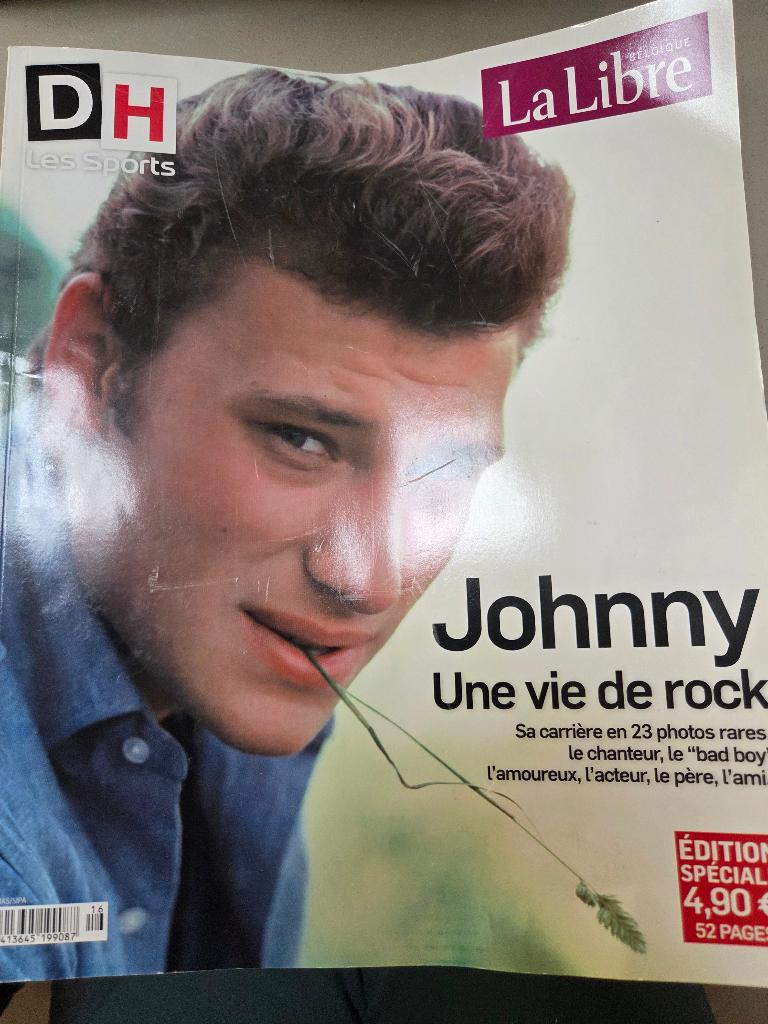 Johnny hallyday revue spéciale 2017, Collections, Revues, Journaux & Coupures, Enlèvement