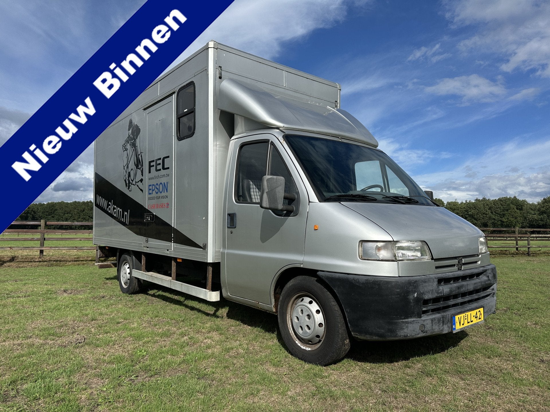Peugeot Boxer 3-paards paardenvrachtwagen XXL B-rijbewijs, Dieren en Toebehoren, Gebruikt, Info@hulshof-trading.nl, Overige typen