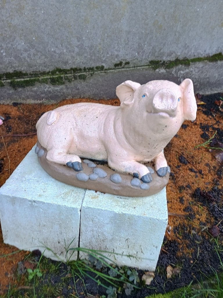 tuinbeeld, Tuin en Terras, Ophalen, Zo goed als nieuw, Beton, Dierenbeeld