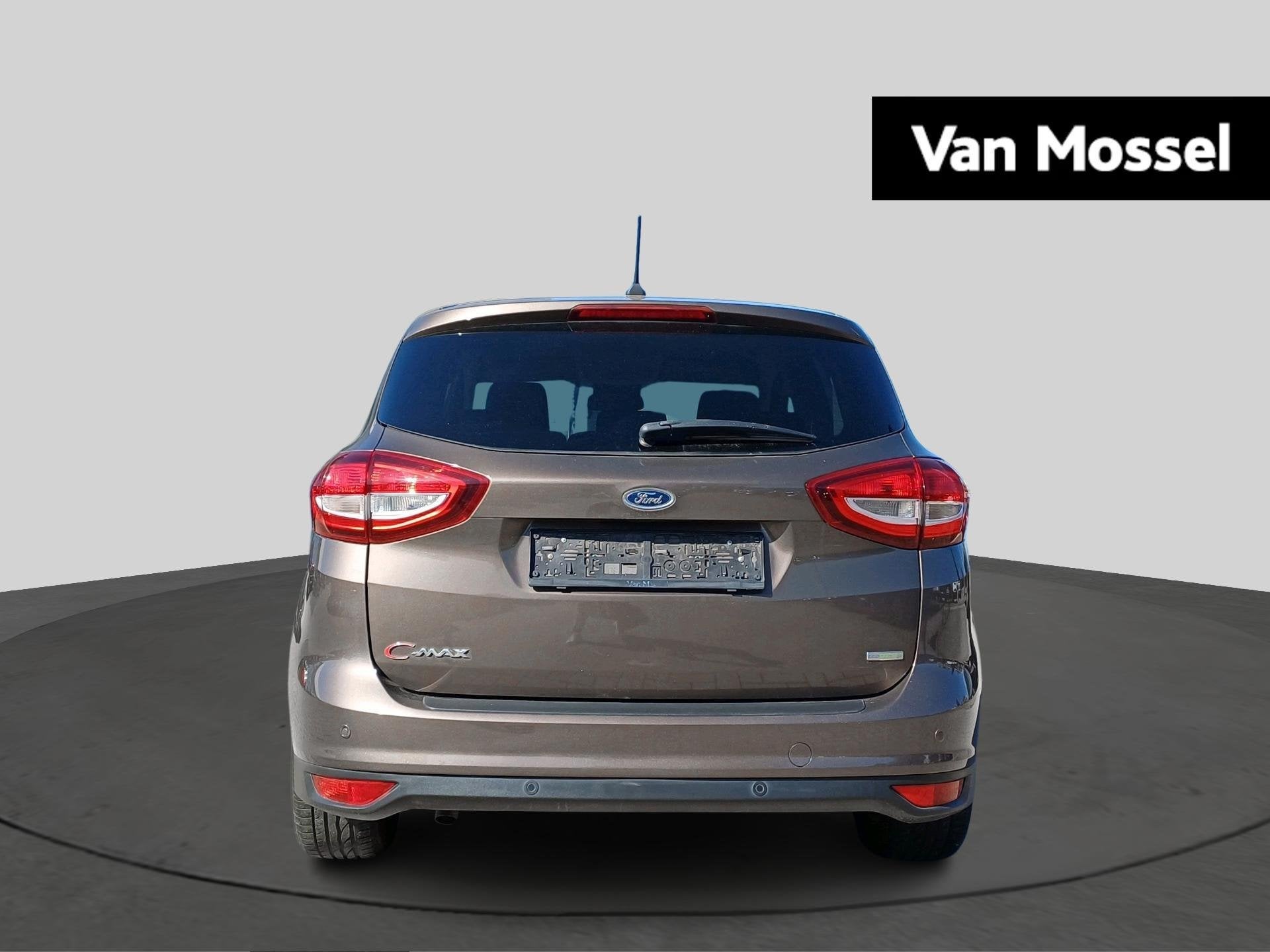 Ford C-Max 1.0 Ecoboost, Auto's, Stof, Gebruikt, Bruin, 5 deurs