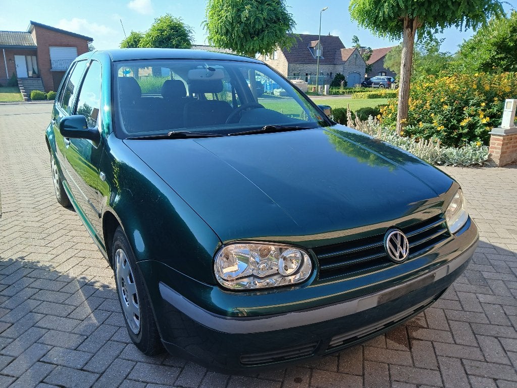 Golf 4, Auto's, Stof, Zwart, 4 cilinders, 1900 cc