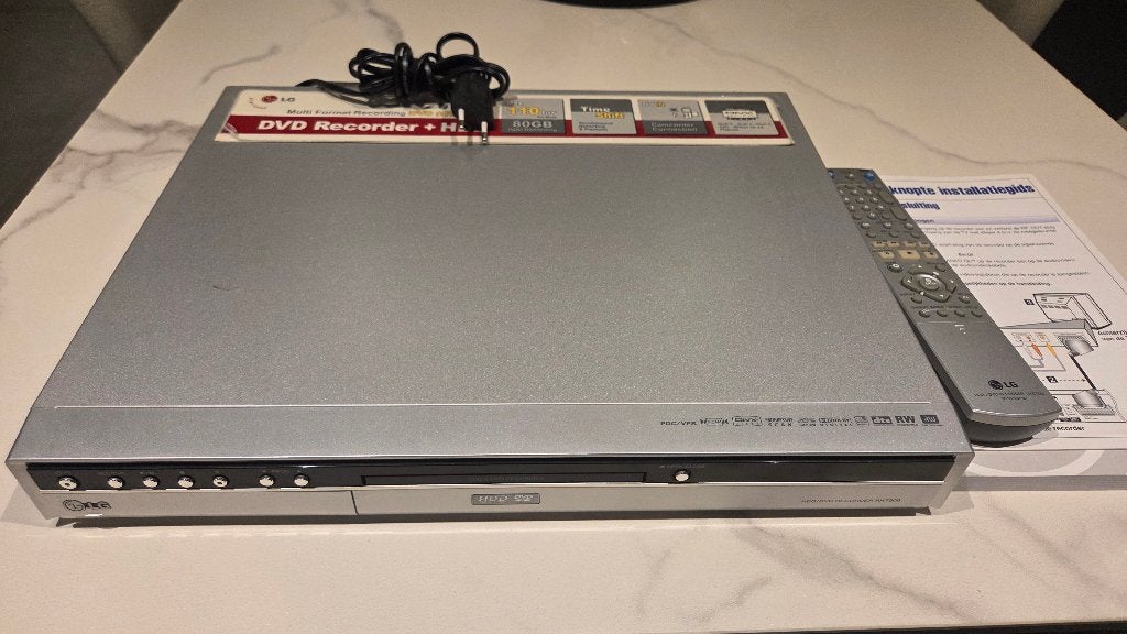 Lecteur DVD+HDD 80 Go, Disque dur, Enlèvement ou Envoi, Enregistreur DVD, Utilisé