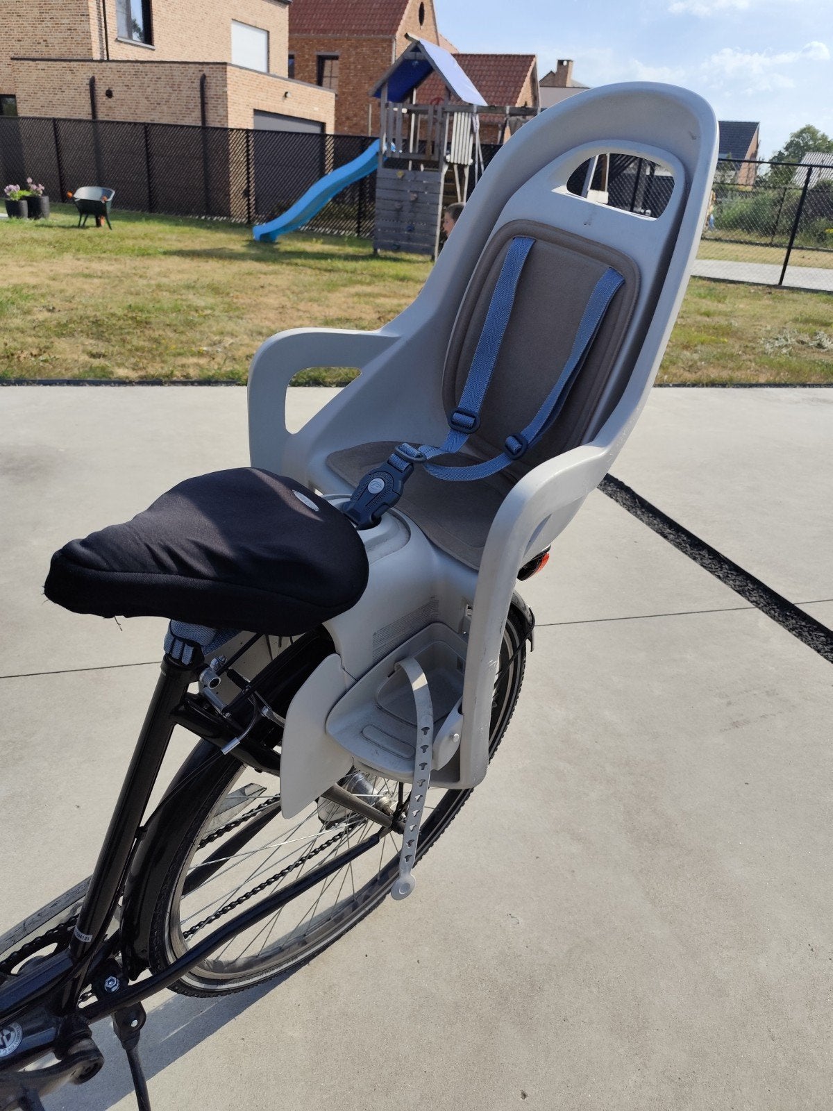 Polisport Groovy - CSF bevestiging, Fietsen en Brommers, Ophalen, Achterzitje, Polisport, Groovy, Gebruikt
