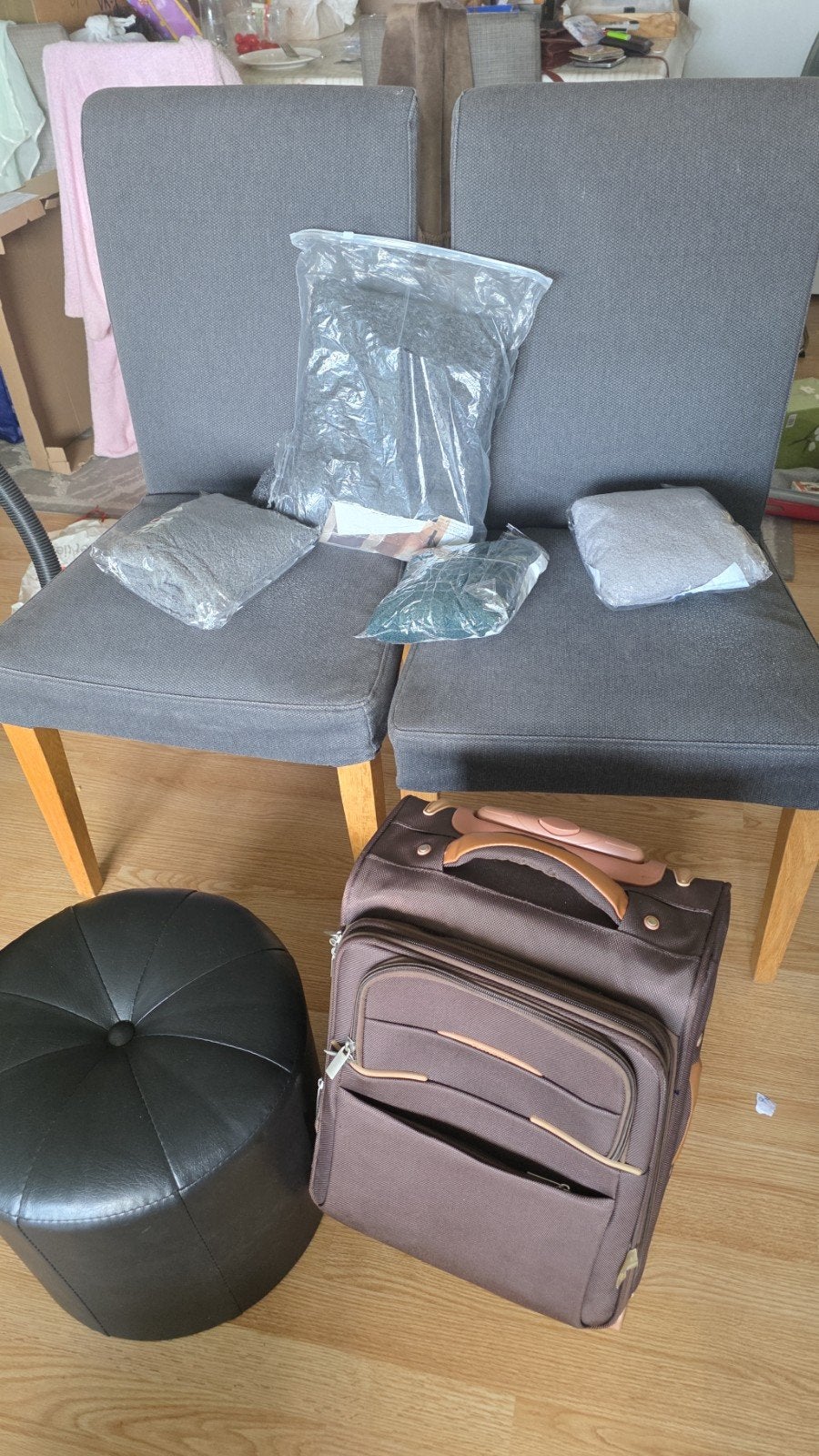 Je vends un super lot mobilier en bon état, prêt à utiliser, Enlèvement, Utilisé, Marron, Bois