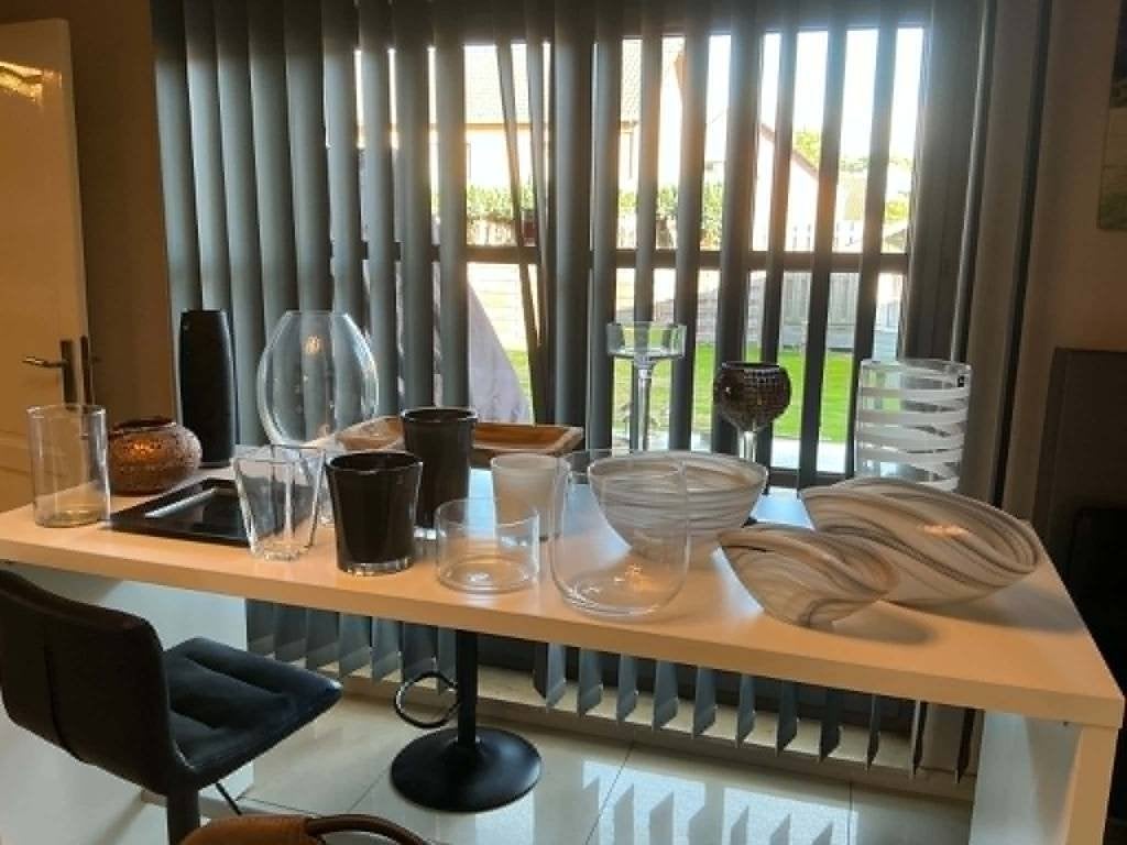 verschillende soorten  glazen vazen., Huis en Inrichting, Ophalen, Zo goed als nieuw, Geschikt voor droogbloemen, Glas