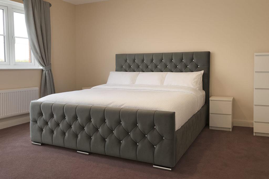 Lit de luxe neuf avec matelas, livraison à domicile gratuite, Enlèvement ou Envoi, Neuf
