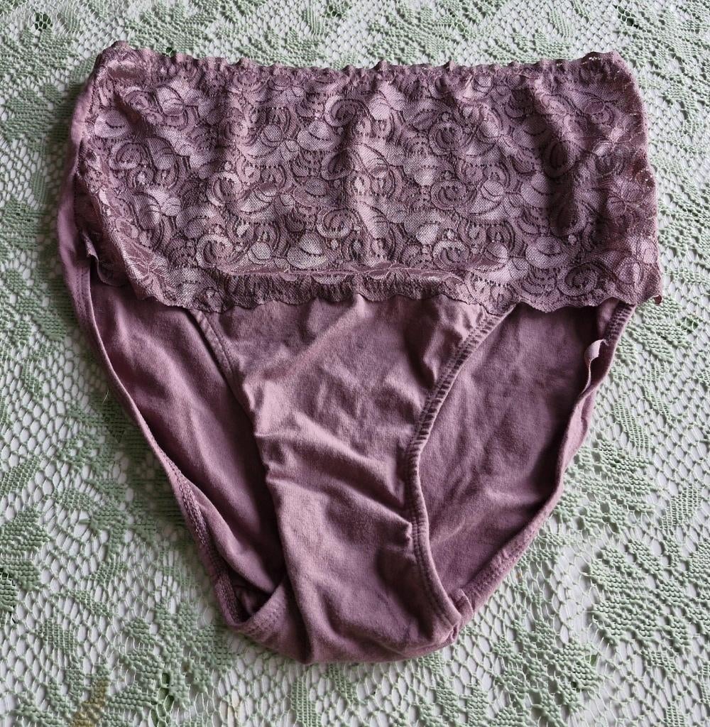 Zeeman-Tailleslips - kant -maat XXL - Cacao - NIEUW - 2stuks, Zeeman, Verzenden, Bruin, Slip