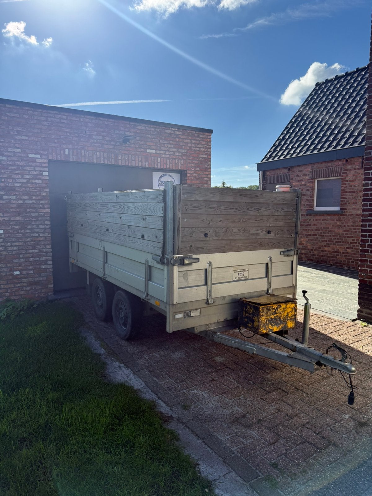 Elecktrische kipper 750kg, Ophalen, Zo goed als nieuw