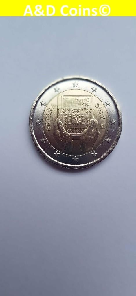 Spanje 2 Euro cc 2026, Verzenden, Spanje, 2 euro, Losse munt