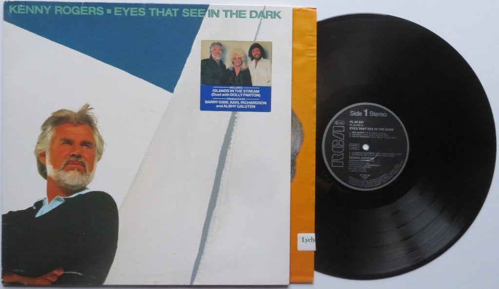 Kenny Rogers - Eyes that see in the dark. Lp, LP, Gebruikt, Inclusief binnenhoes, Ophalen of Verzenden